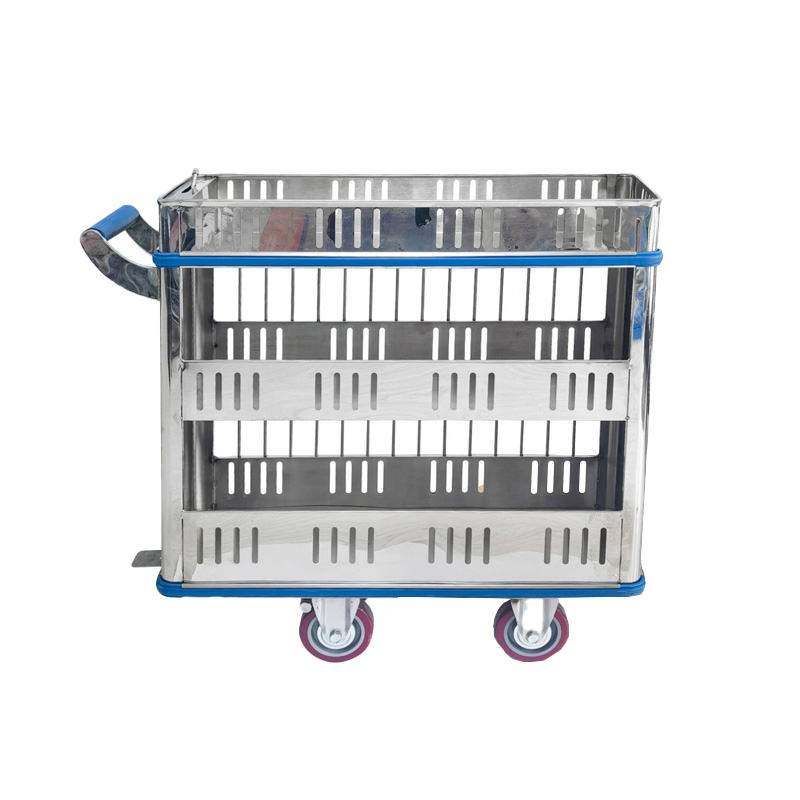 博隆机车 不锈钢三层售货车 BXGSHC 个高清大图