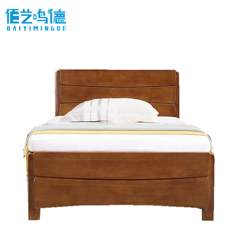 佰艺鸣德 气压床 木床张高清大图