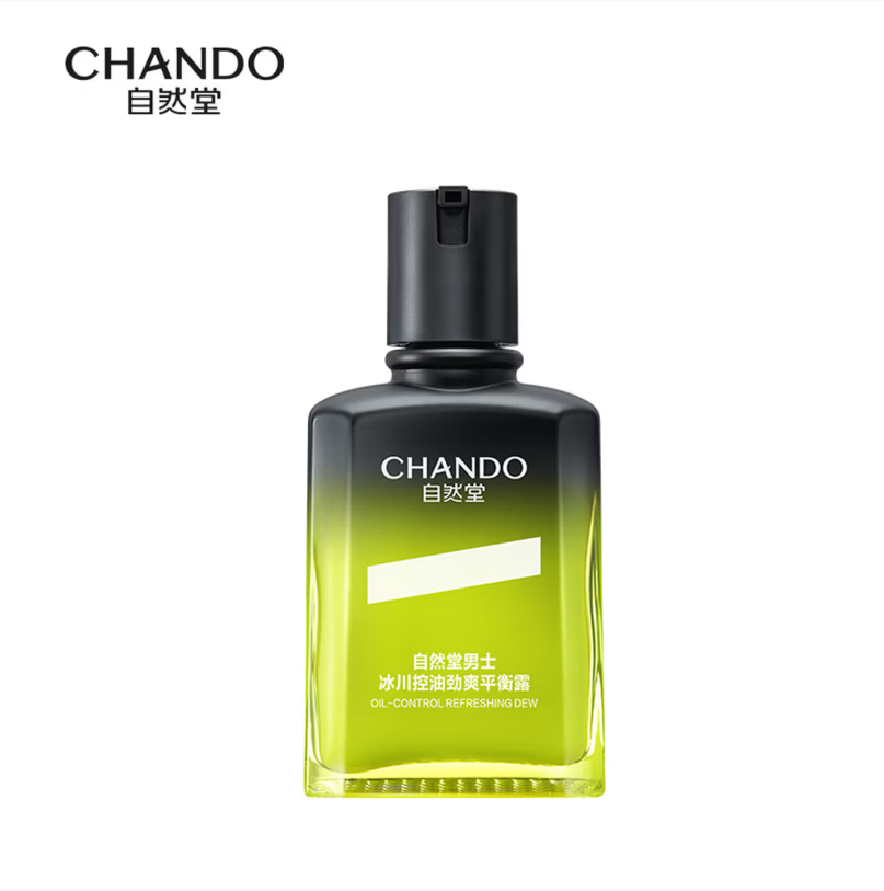 自然堂 男士冰川控油劲爽平衡露70ml/瓶
