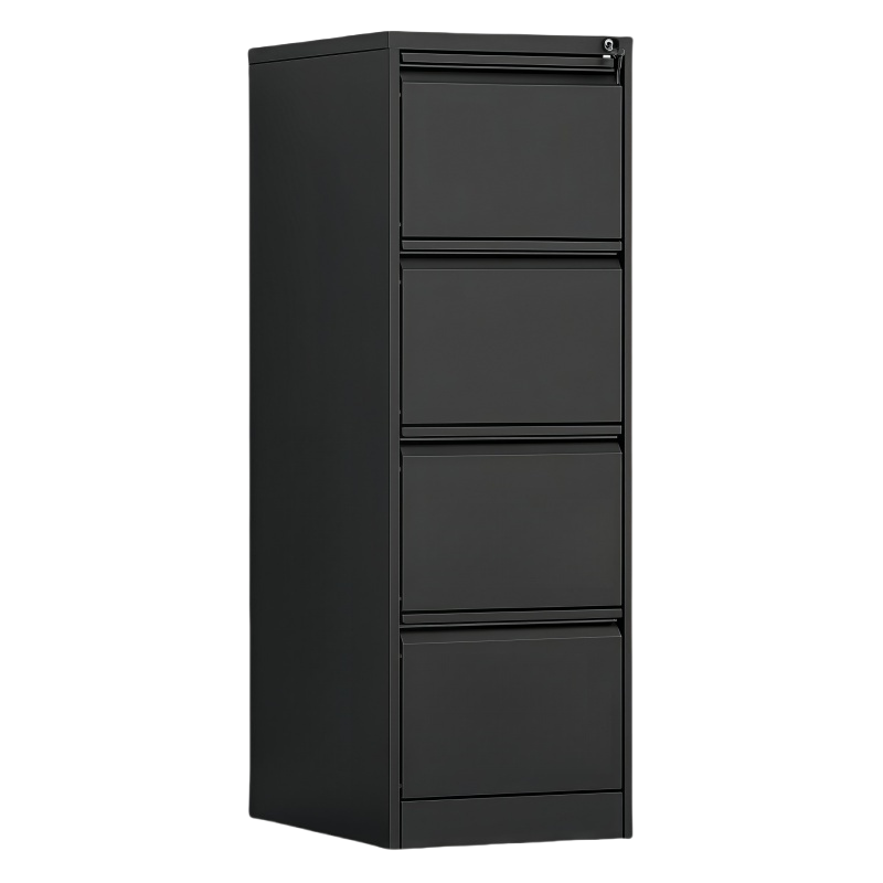 晨磊 抽屉柜 四斗黑色 台高清大图