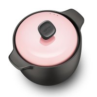苏泊尔(SUPOR)砂锅炖锅陶瓷煲汤炖锅中药煲耐热新陶养生煲.彩享系列明火专用 TB45G1 送硅胶汤勺,竹垫,隔热手套