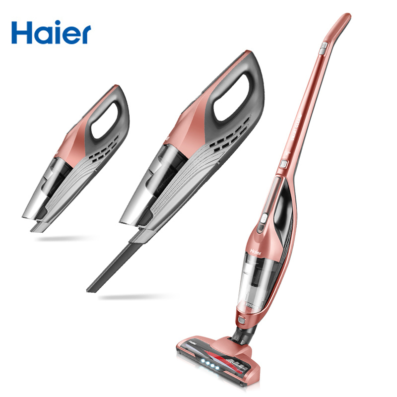 海尔(Haier) 无线手持吸尘器 ZL1205C 家用吸尘器 车载充电吸尘器强力大吸力功率 手持式充电无绳