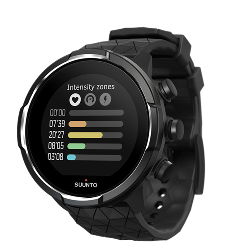 颂拓SUUNTO9 BARO钛合金版松拓旗舰级户外运动手表光电心率GPS气压海拔多功能登山铁三表游泳跑步骑行跑步智能表