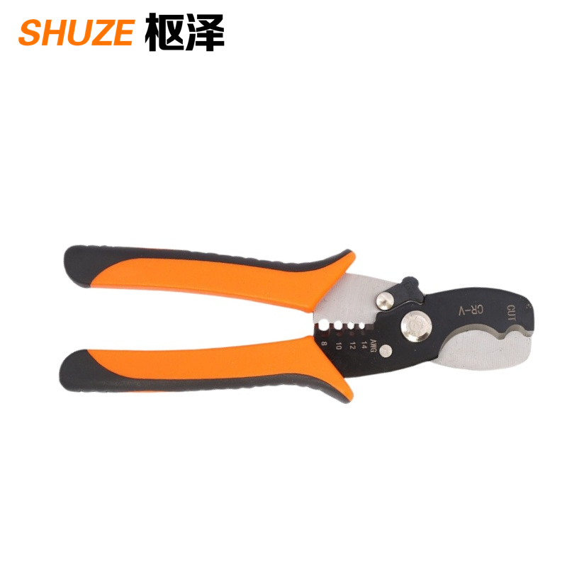 枢泽 电缆剥线钳 二合一 把高清大图