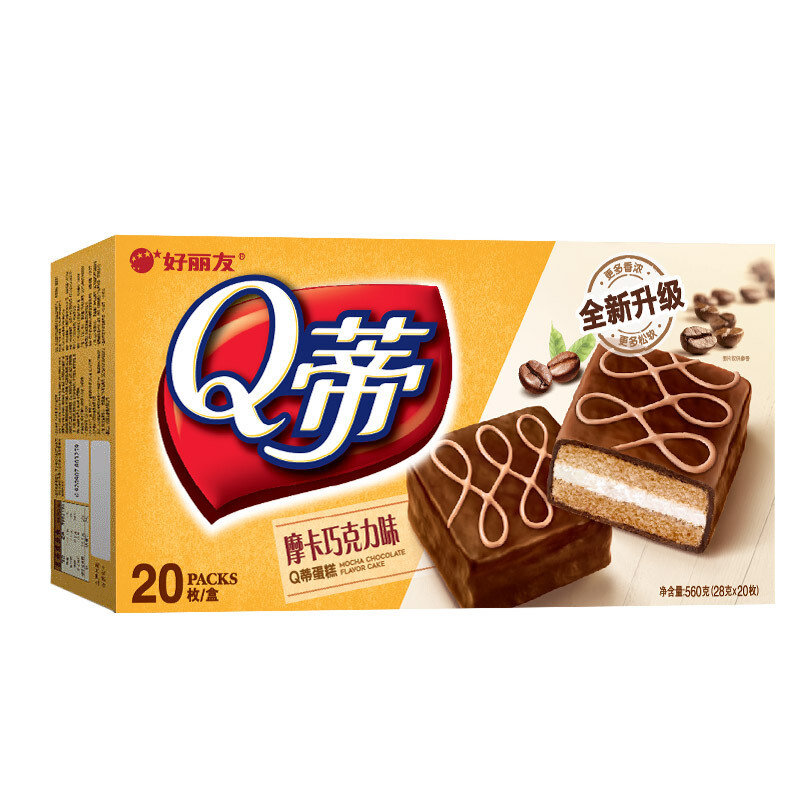 好丽友Q蒂(摩卡巧克力味)