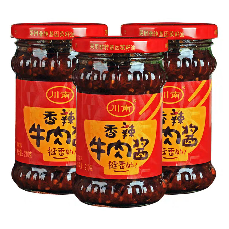 川南 牛肉豆豉210克 豆豉酱,拌饭拌面 好味道 厨房调料
