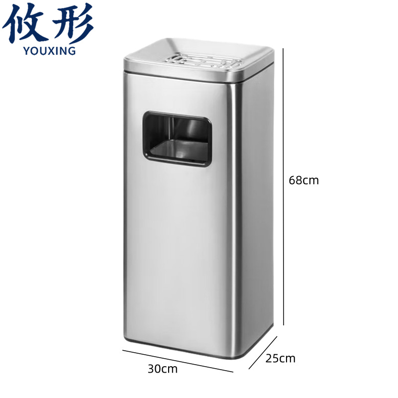 攸形 垃圾桶方形个高清大图