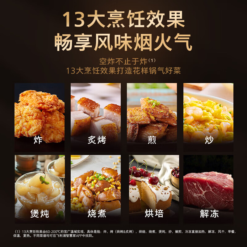 飞利浦(PHILIPS)空气炸锅 海星底盘 多功能可视 家用6.2L大容量 NA230/00高清大图