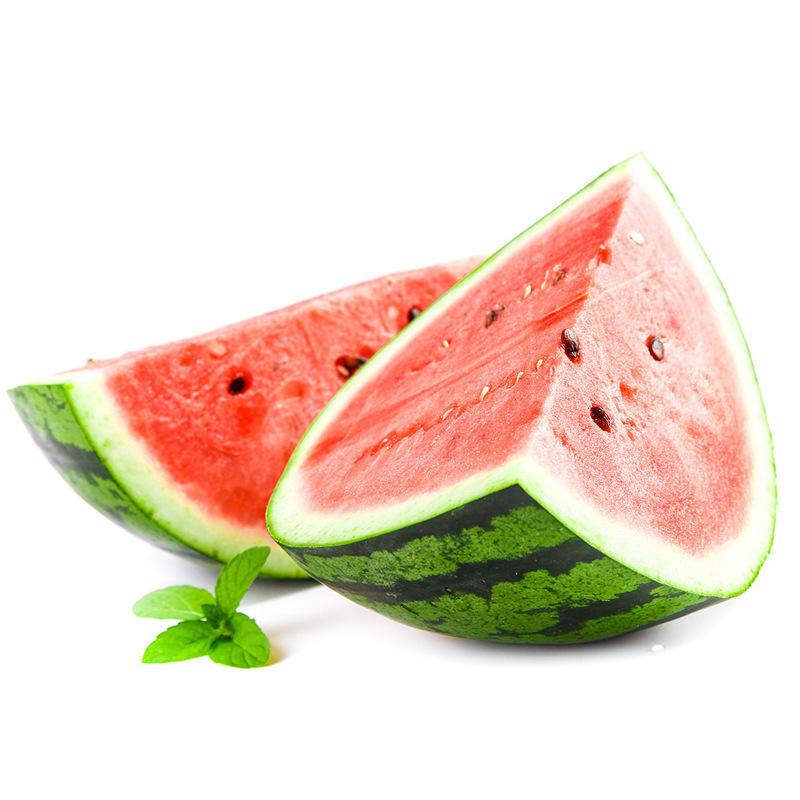 [熊猫鸟]云南新鲜麒麟西瓜 1个 6-7斤 新鲜水果 汁多肉甜