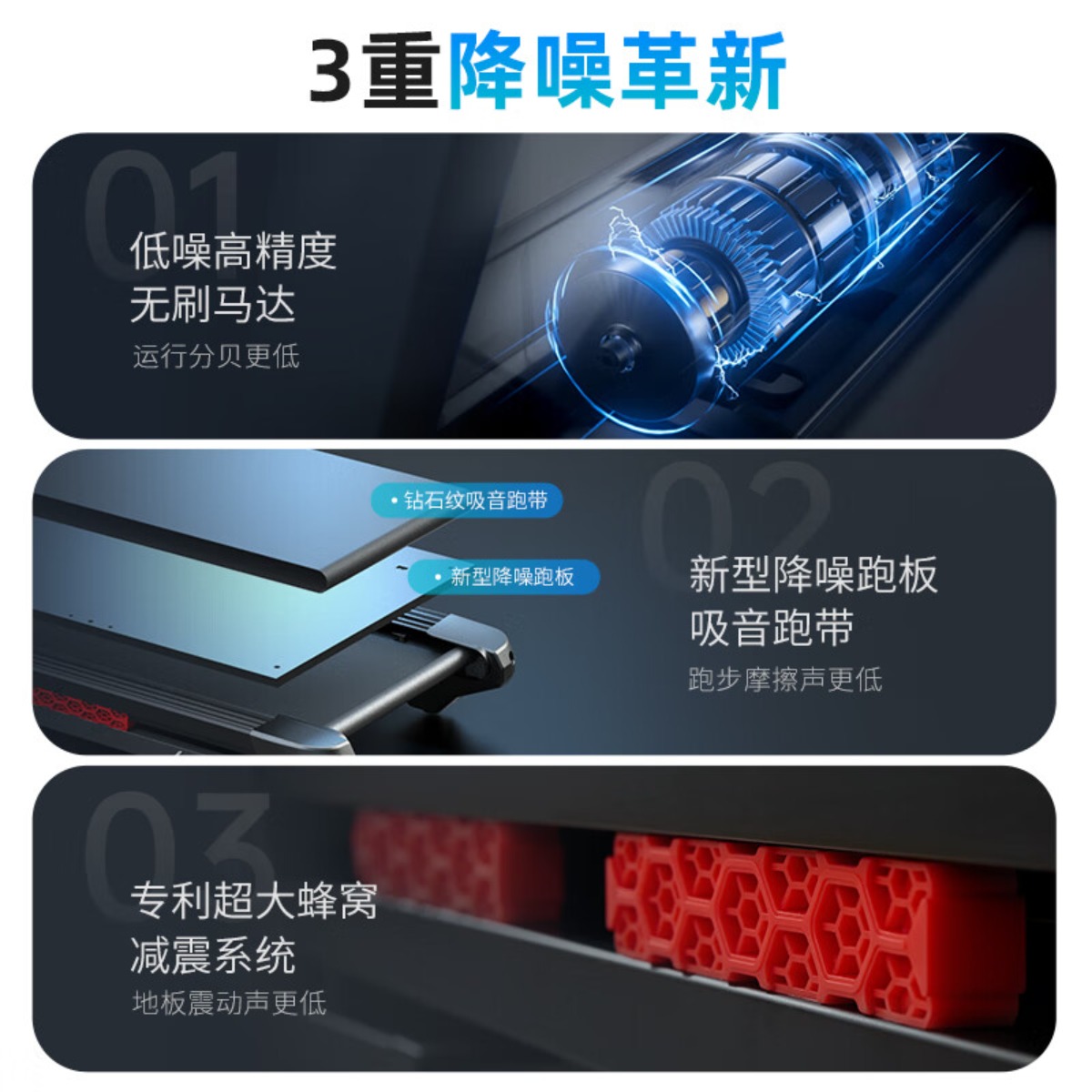 舒华(SHUA)a9跑步机家用健身房折叠坡度走步机室内运动减震智能T9119P-H3高清大图