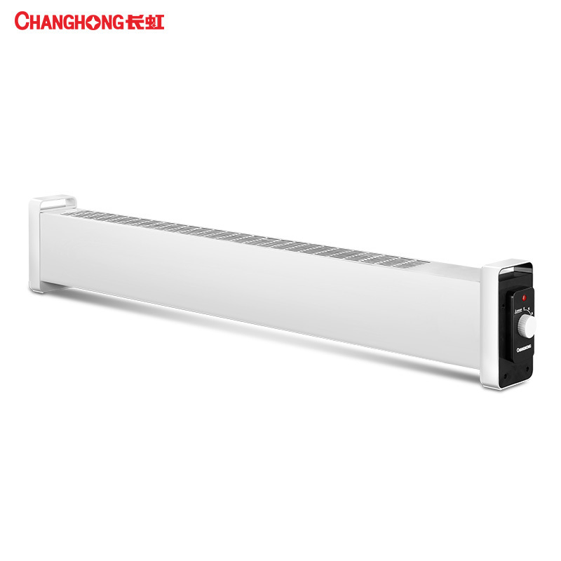 长虹(CHANGHONG)踢脚线CDN-RG1608T取暖器0.8M机械款节能省电家用暖器烤火取暖炉暖风机静音热电暖气