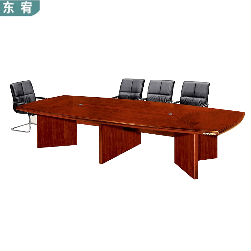 东宥 会议桌胡桃木色 HC4805米高清大图