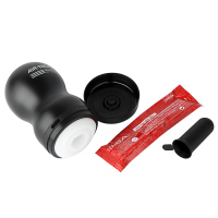 TENGA日本进口AIR-TECH FIT反复使用型黑色紧致刺激款短款飞机杯