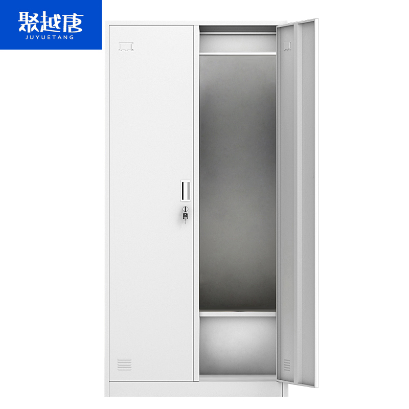 聚越唐JUYUETANG现代简约大容量多功能衣帽间衣柜智能感应LED灯隐藏式设计高清大图