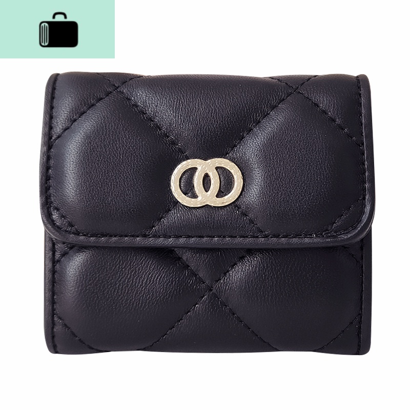 皮钱包女短款2020新款简约性冷淡复古ins潮小巧迷你折叠小皮NEW LAKE高清大图