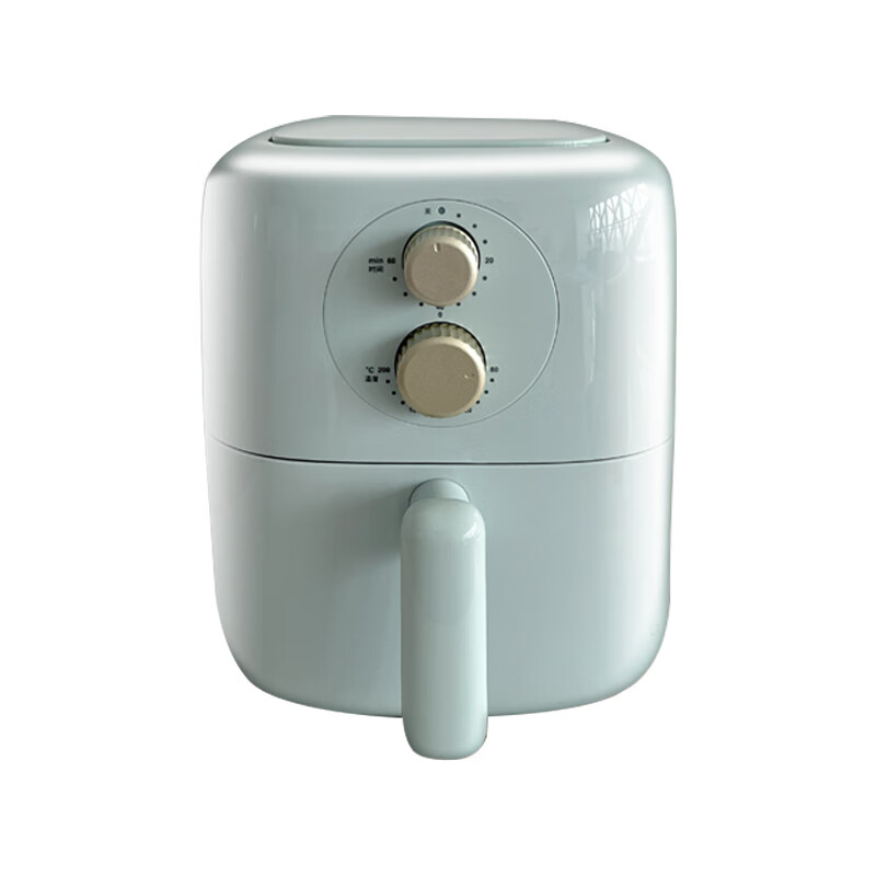 西屋(WESTINGHOUSE)1200W条纹滤油底盘3L抽篮断电功能空气炸锅 浅绿色 WAF-LZ3503F