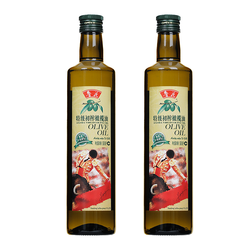 鲁花橄榄油500ml*2(部分地区不发货,具体地区请参考详情页)