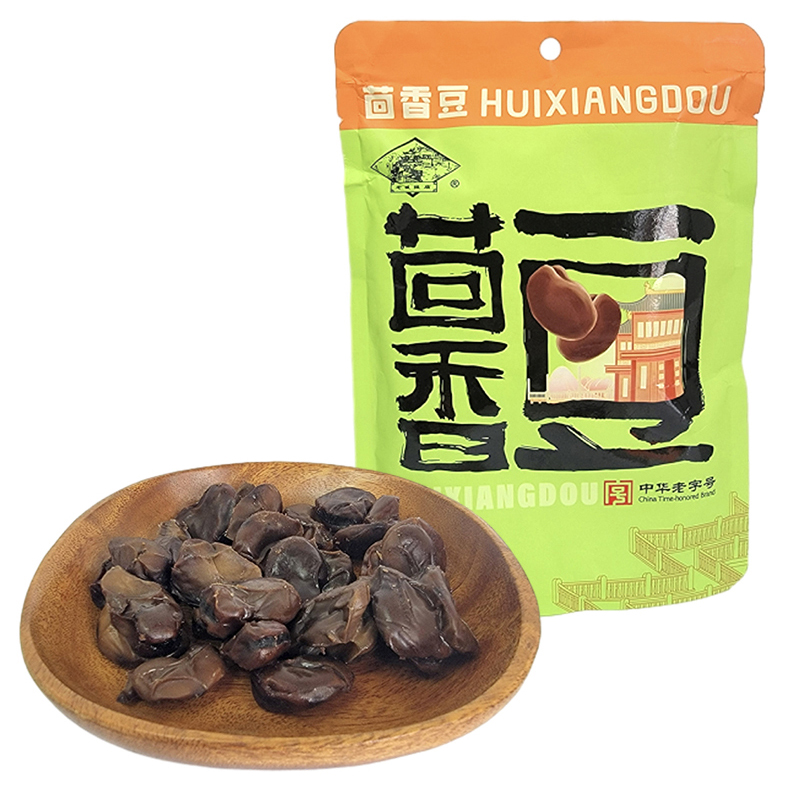 老城隍庙茴香豆袋装180g中华老字号年货休闲零食品高清大图