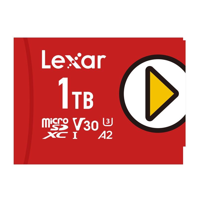 雷克沙(Lexar)1TB TF卡 任天堂Switch/PS4游戏机专用内存卡 存储卡 读150MB/s