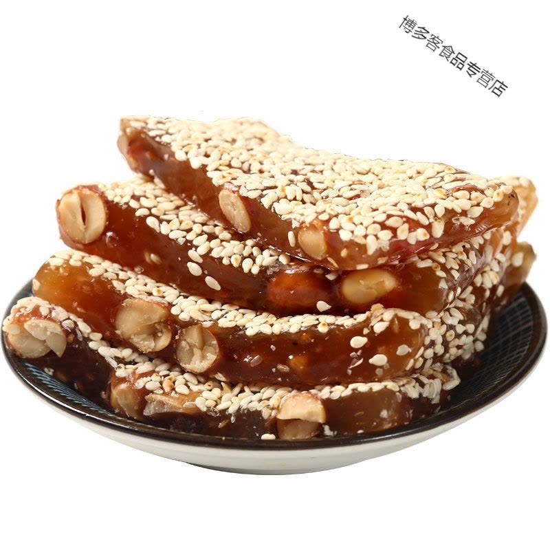 老式花生牛皮糖牛筋糖特产手工芝麻牛皮糖正宗芝麻软糖果零食图片