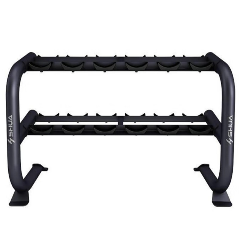 舒华(SHUA) 舒华家用商用组合6副哑铃哑铃架(2.5KG-15KG) SH-DR08