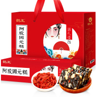 鹤王阿胶固元糕500g礼盒装即食阿胶膏阿娇糕阿胶糕膏方