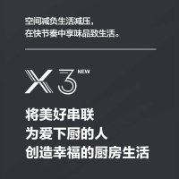 长虹(CHANGHONG) JJZT-X3集成灶21m³厨房一体式灶家用环保灶自动清洗油烟机侧吸式大吸力烟灶消套装天然气