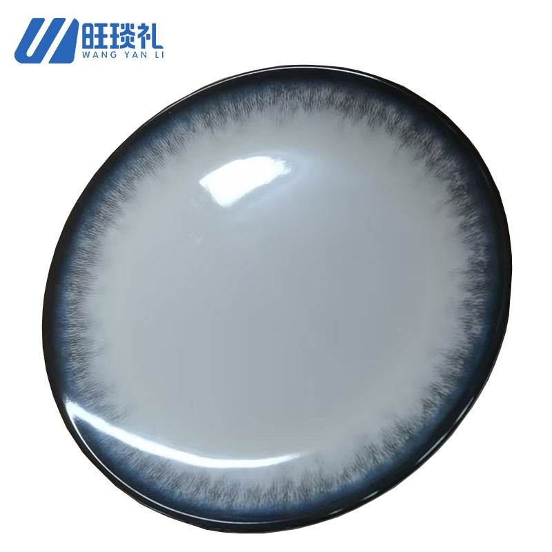 旺琰礼圆盘密胺瓷A8料直径22.5*2深度/个高清大图