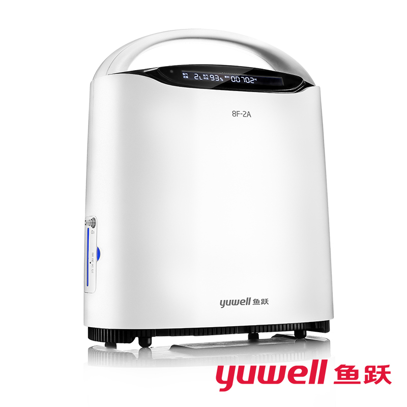 鱼跃制氧机9f3w3l升大流量医用家用吸氧机带雾化老人孕妇氧气机93氧
