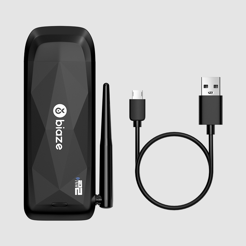 毕亚兹R20 4K高清无线投屏器手机ipad连电视投影仪同屏器 5G双频 HDMI视频传输苹果华为小米安卓车载同频器