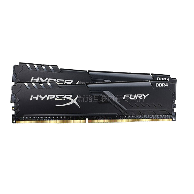 金士顿(Kingston)骇客神条 Fury系列 DDR4 3200 16G(8G×2)套装台式机电脑内存