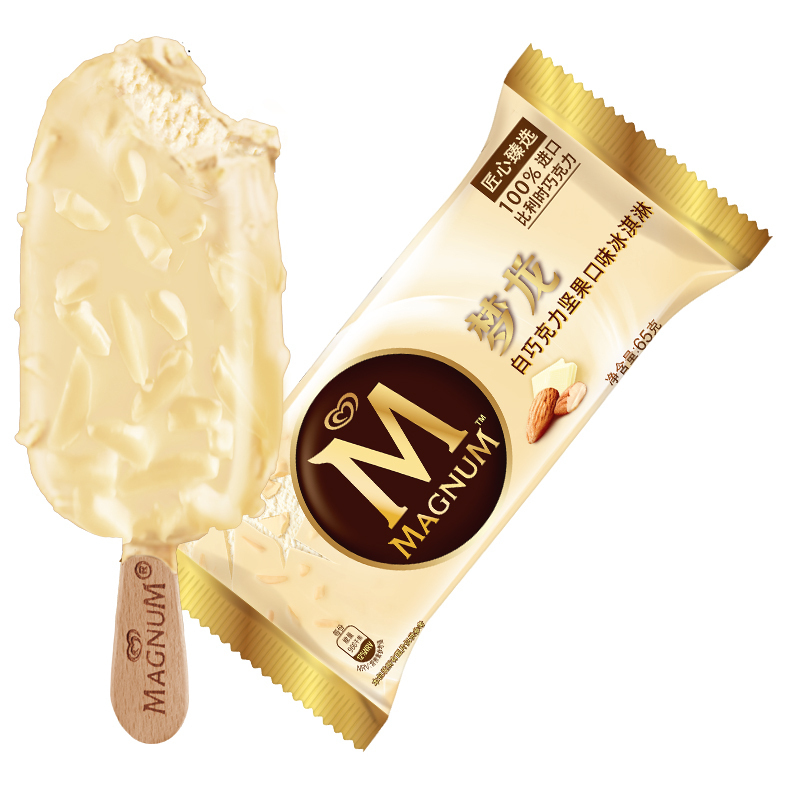 和路雪 梦龙冰淇淋雪糕组合64/65g*10支 香草/太妃榛子/松露杏仁/白