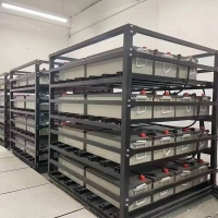 UPS电源专用电池架可容纳（100/120AH）40个 985mmx910mmx1495mm 四层双列 单组