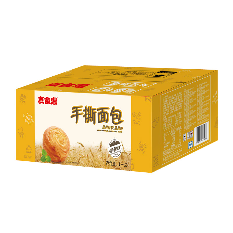 盼盼真食惠手撕面包1000g