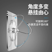 [一个装]挂钩粘胶强力免打孔壁挂墙面上门后挂衣钩承重厨房无痕粘贴钩子