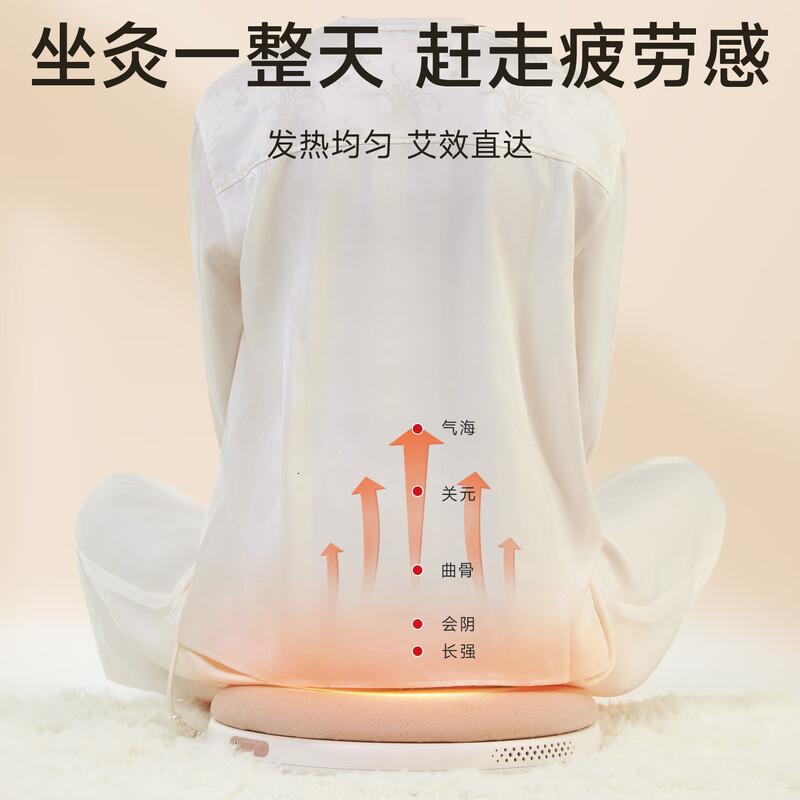 艾修堂智能艾灸坐垫P5家用坐灸仪艾灸熏蒸仪臀部热敷加热坐垫礼盒装高清大图