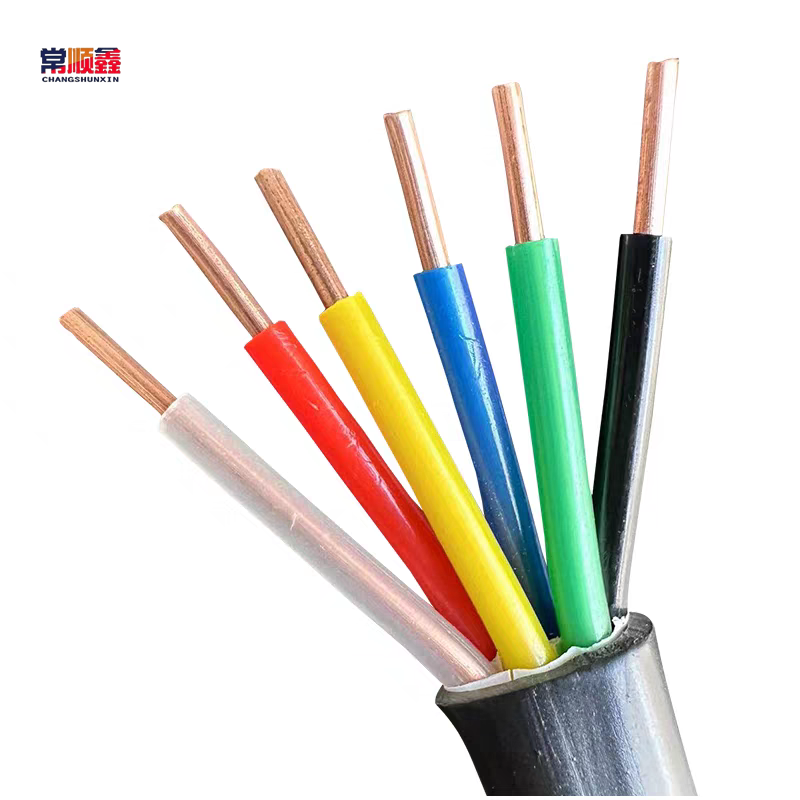 常顺鑫 硬芯铠装控制线ZR-KVVP22 450/750V 6×4 米高清大图