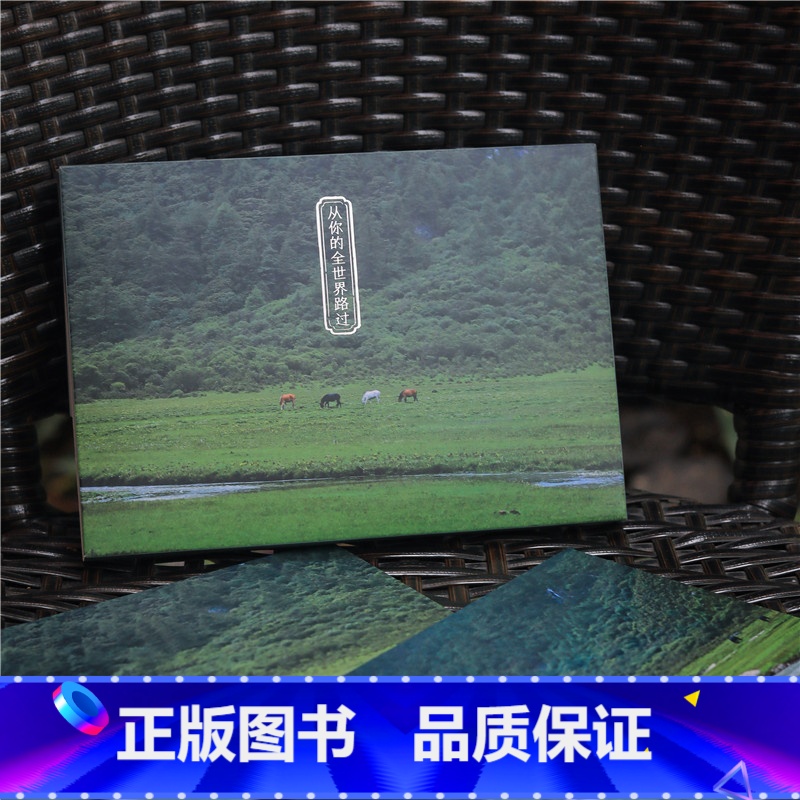 【正版】从你的全世界路过 摄影师@潜光28张摄影艺术作品纯净文艺稻城亚丁洗涤心灵 青春文艺小清新装饰旅游风景美丽贺卡文