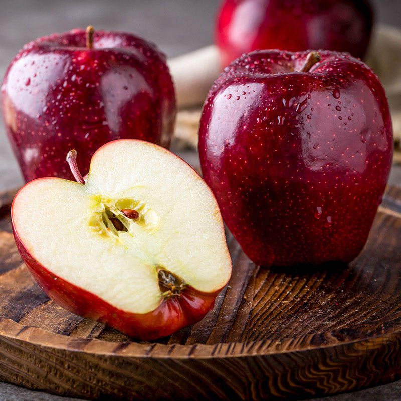 苏宁生鲜美国红蛇果4个180g以上个