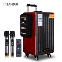 山水(SANSUI) SG4系列 广场舞音响 户外音响 蓝牙音箱便携式拉杆移动电瓶箱 SG4-10