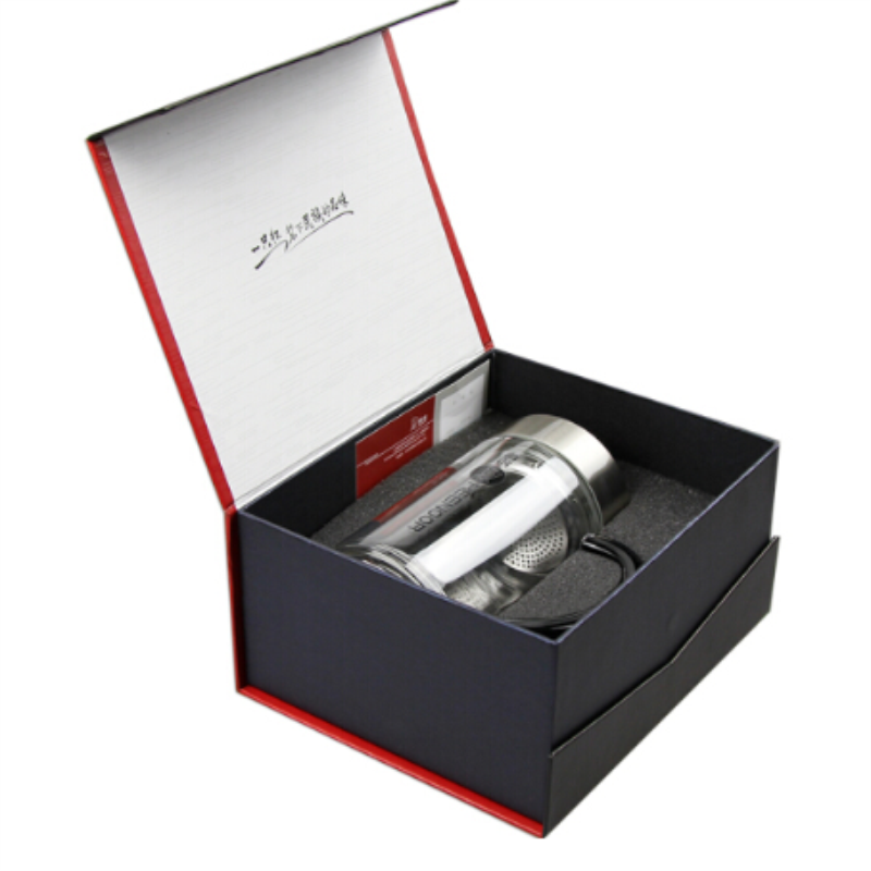 希诺 双层带把玻璃杯 XN-6521