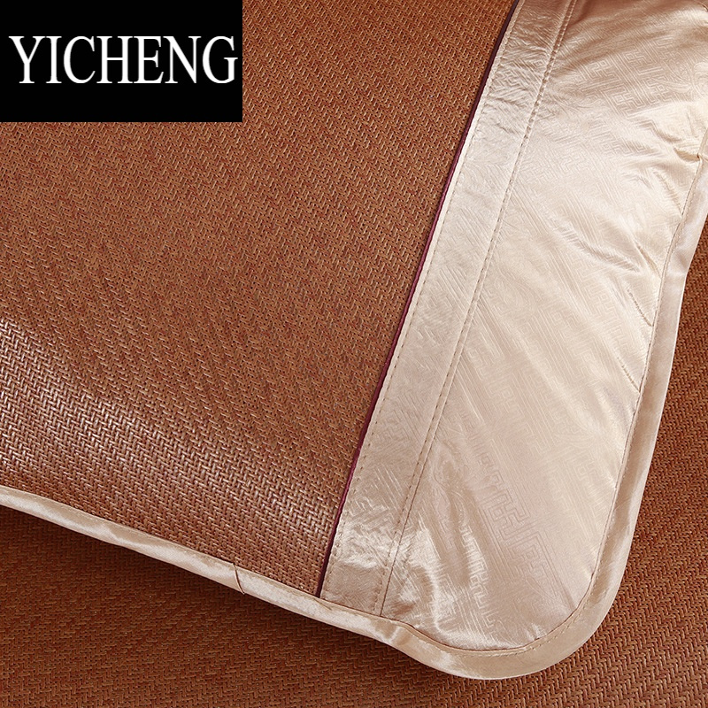YICHENG夏天凉席枕套冰丝藤枕芯套夏季凉爽单人双人竹枕套成人枕巾席藤枕