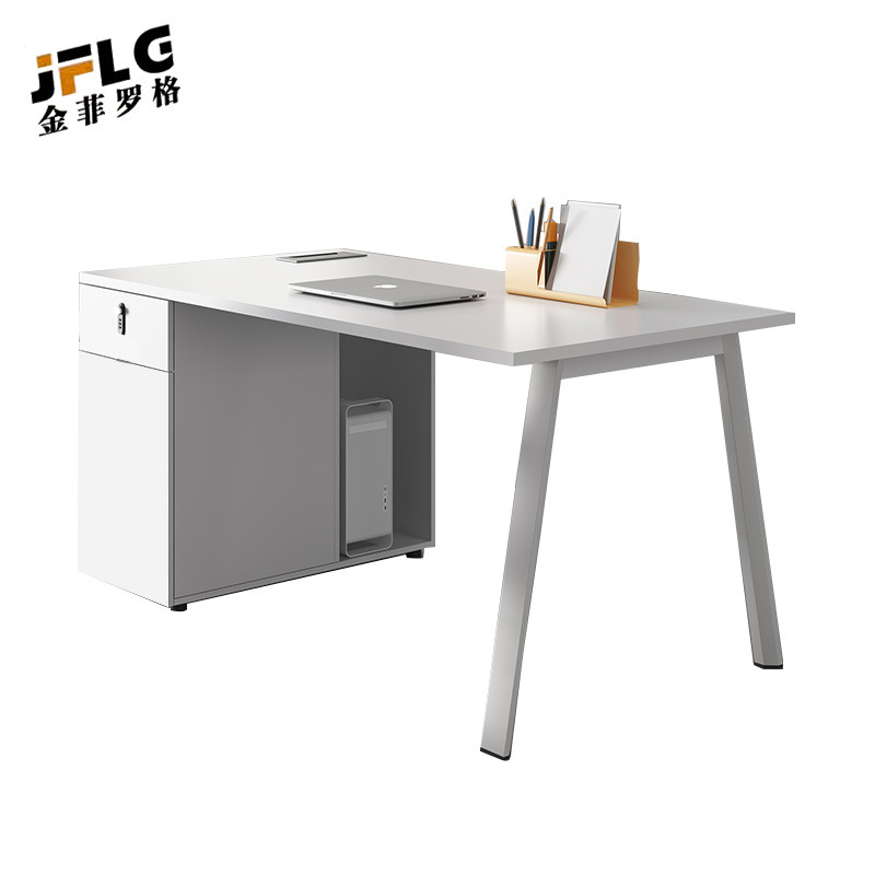 苏宁 金菲罗格 办公家具 办公室工位屏风职员钢架办公桌高清大图