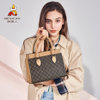 稻草人(Mexican)包包女包2019新款单肩包女手提包时尚女士斜挎包百搭妈妈包