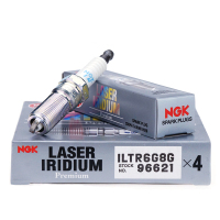 NGK铱铂金汽车火花塞 ILTR6G8G(四支装)96621福特福克斯蒙迪欧翼博翼虎野马锐界沃尔沃/1.6/2.0T排量
