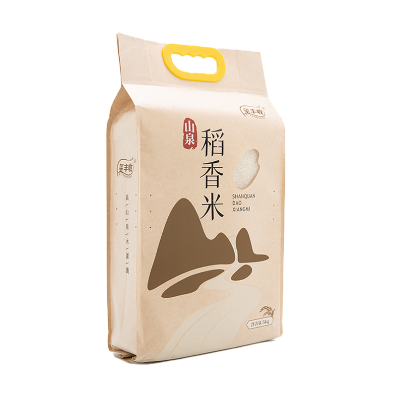 XIFENGSHOU玺丰收 山泉稻香米5kg/袋 古法山泉灌溉 水温恒定 超长生长周期 蒸煮时山野稻香扑鼻高清大图