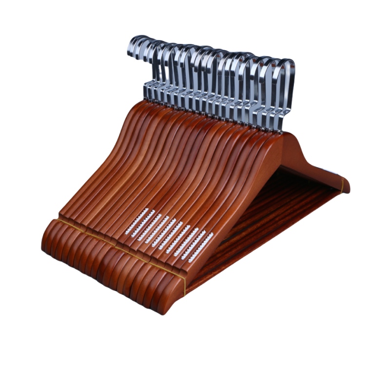 鑫木樽 木质衣撑 44.5*1.2cm 个高清大图