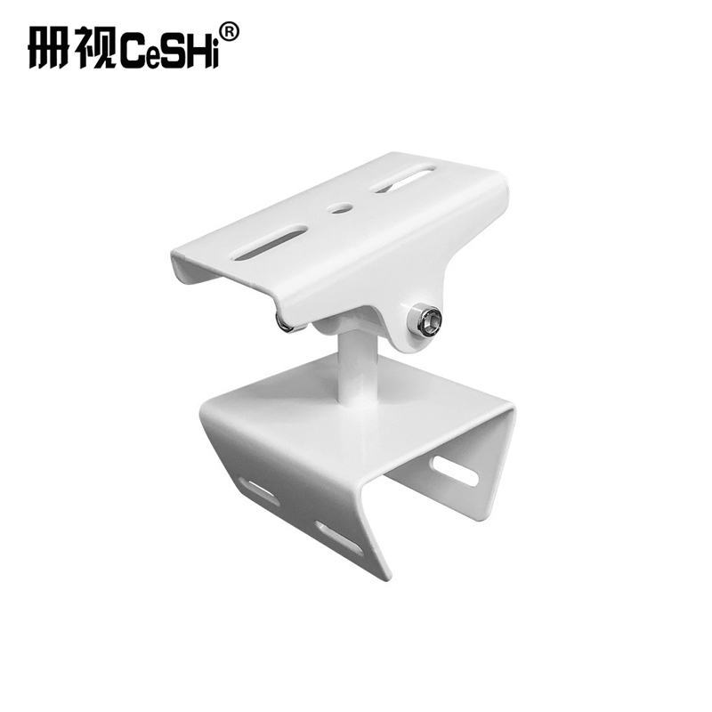 册视监控吊装支架 摄像机壁装倒装铝合金鸭嘴头立柱抱箍抱杆抱住装 38mm 个高清大图