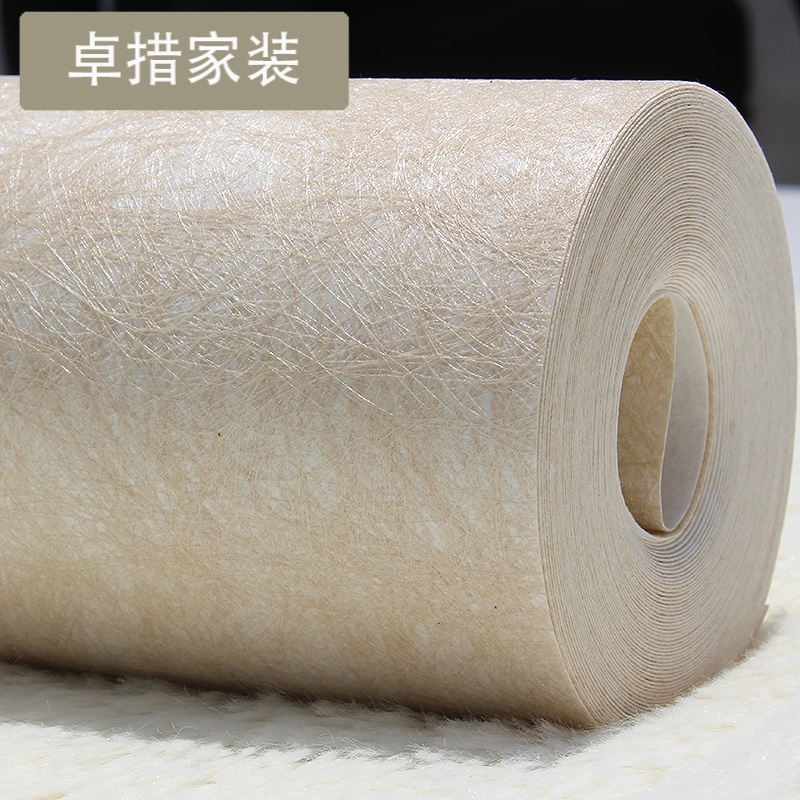 3d厚蚕丝无纺布墙纸加厚防水素色满贴电视背景墙壁纸卧室客厅纯色壹德壹高清大图