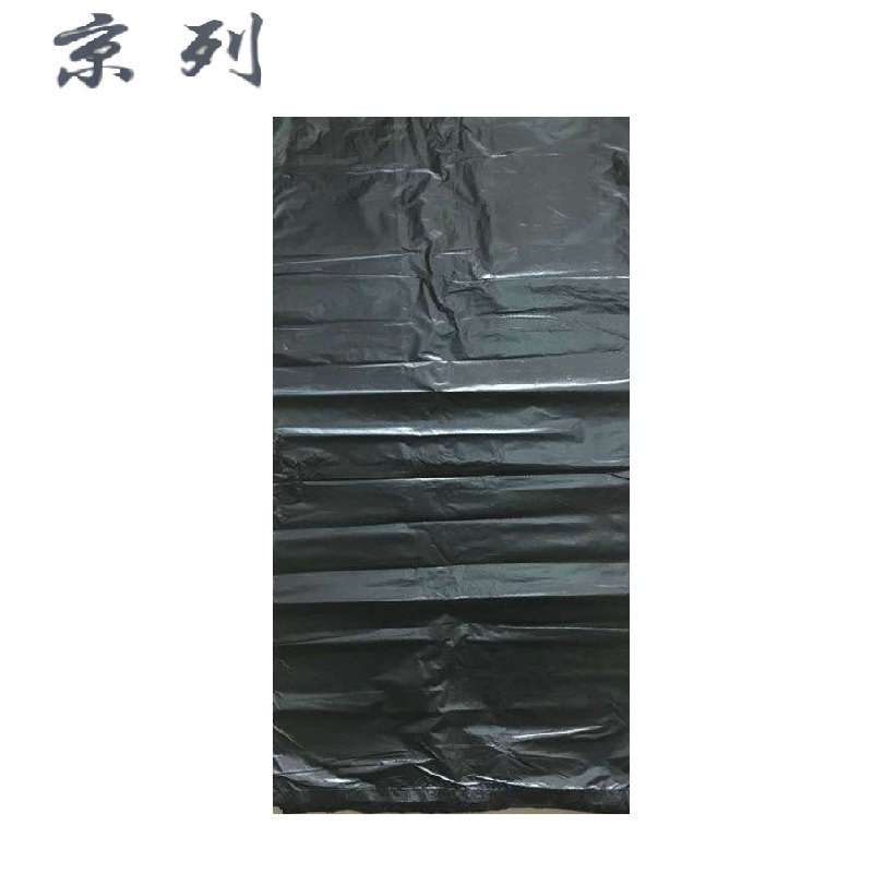 京列 环保黑色平口袋 45cm*50cm 10000个 袋高清大图